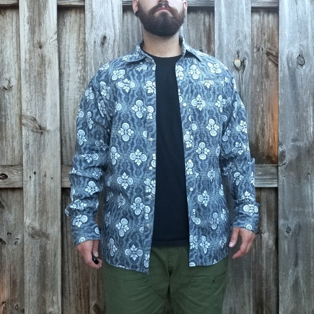 Patagonia Organic Cotton Patterned Button Down